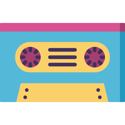 cassette Icône gratuit cassette Icône gratuit