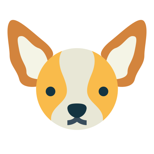 Chihuahua Smalllikeart Flat icon