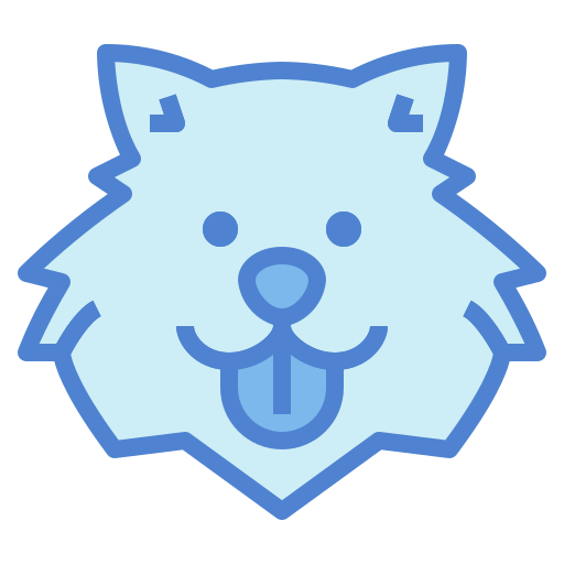 samoyedo icono gratis