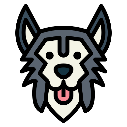 sibirischer husky kostenlos Icon sibirischer husky kostenlos Icon