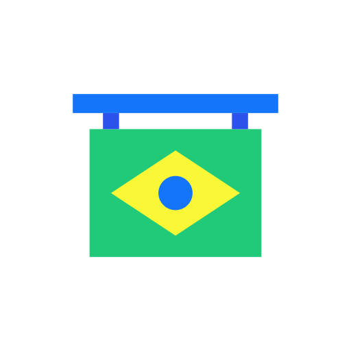 brésil Icône gratuit brésil Icône gratuit