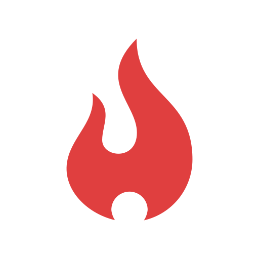 Fire Good Ware Flat icon