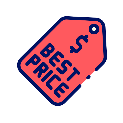 mejor precio icono gratis