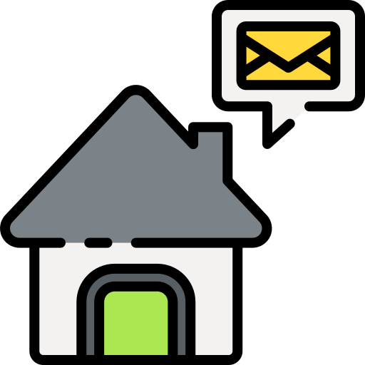 Home message Good Ware Lineal Color icon