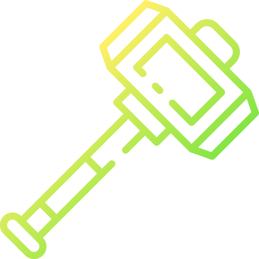 martillo icono gratis