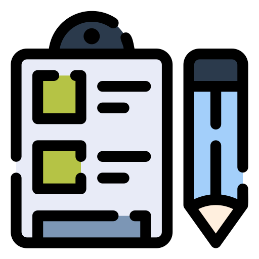 Clipboard Generic Outline Color icon