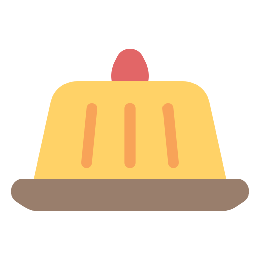 pudín de gelatina icono gratis