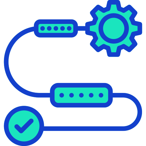 Iteration Generic Outline Color Icon