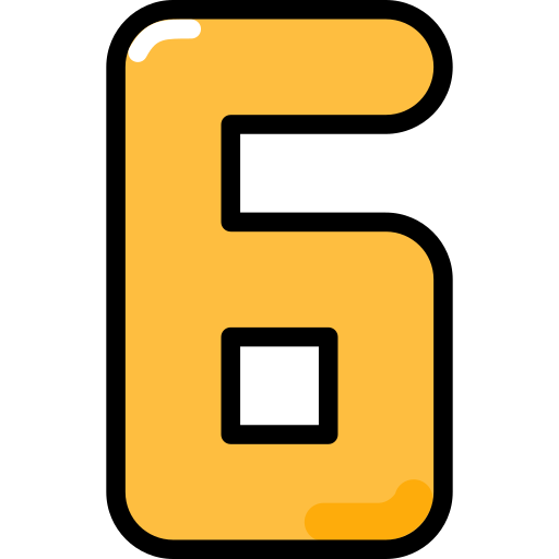 six Icône gratuit