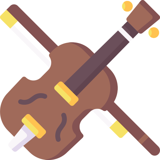 violín icono gratis