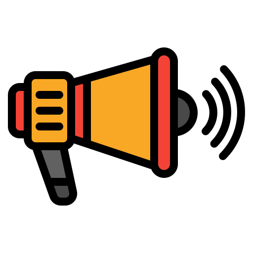 bullhorn Icône gratuit