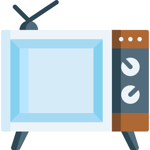 télévision Icône gratuit télévision Icône gratuit