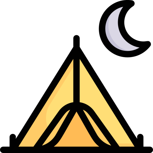 Tent free icon Tent free icon