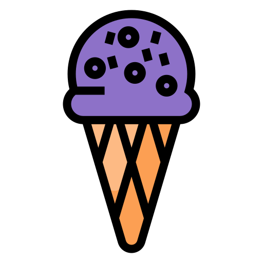 Ice cream cone Generic Outline Color icon