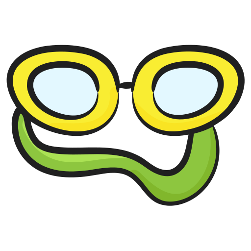 lunettes de natation Icône gratuit lunettes de natation Icône gratuit