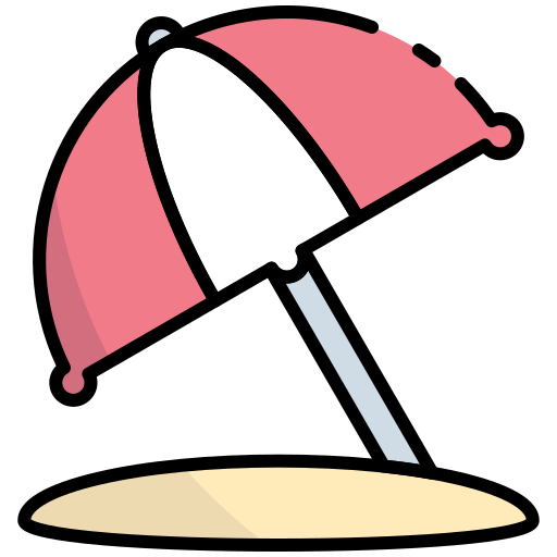 Umbrella Generic Outline Color Icon