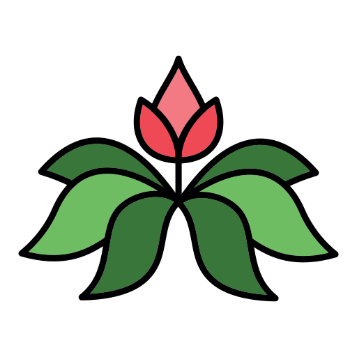 Peace lily Generic Outline Color icon