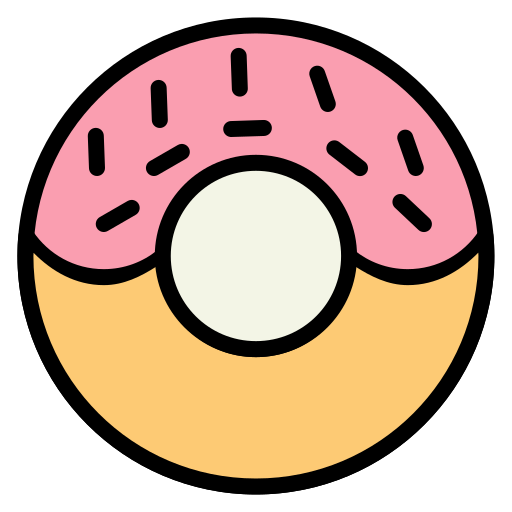 rosquilla icono gratis