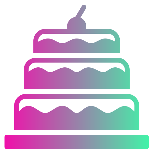 pastel de cumpleaños icono gratis