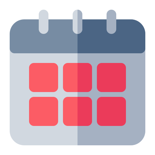 calendarios icono gratis