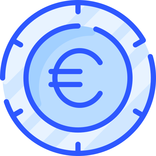 euro icono gratis