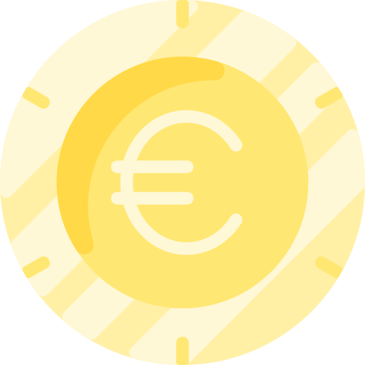 euro icono gratis