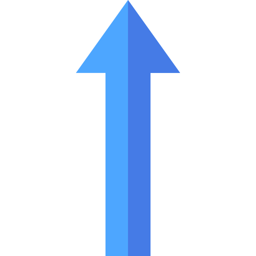 Flèche vers le haut - Icônes flèches gratuites