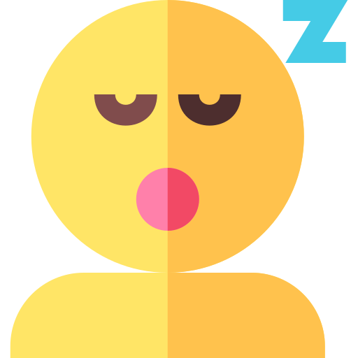 dormido icono gratis