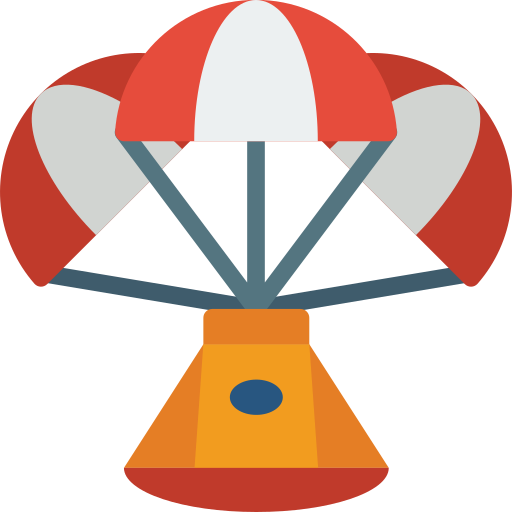 parachute Icône gratuit parachute Icône gratuit