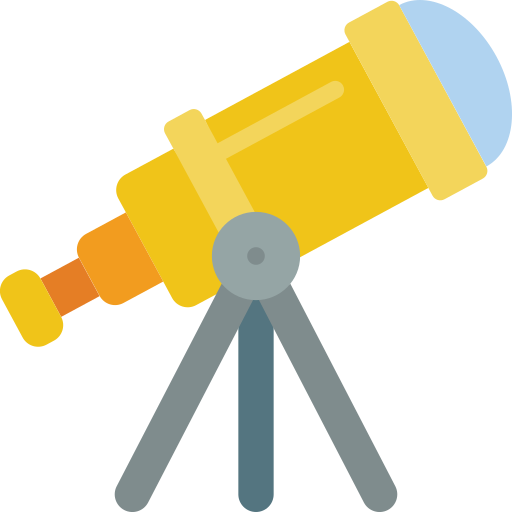 télescope Icône gratuit télescope Icône gratuit