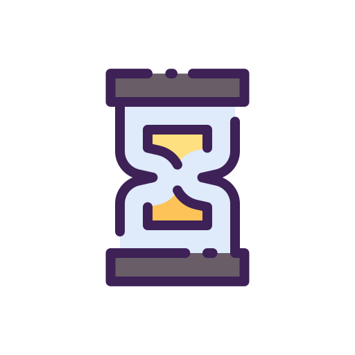 reloj de arena icono gratis