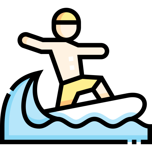 Surfing - Free sports and competition icons