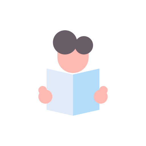 lendo um livro grátis ícone