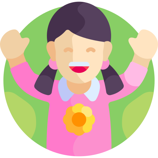 menina grátis ícone