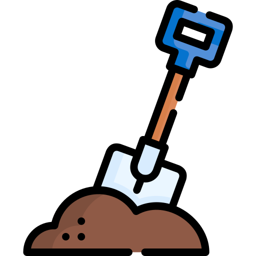 Shovel Special Lineal Color Icon