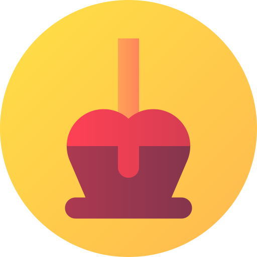 kandierter apfel kostenlos Icon kandierter apfel kostenlos Icon