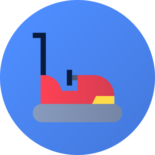 auto de choque icono gratis