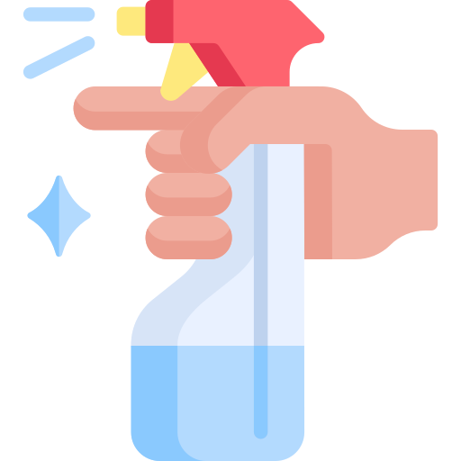 spray de limpeza grátis ícone