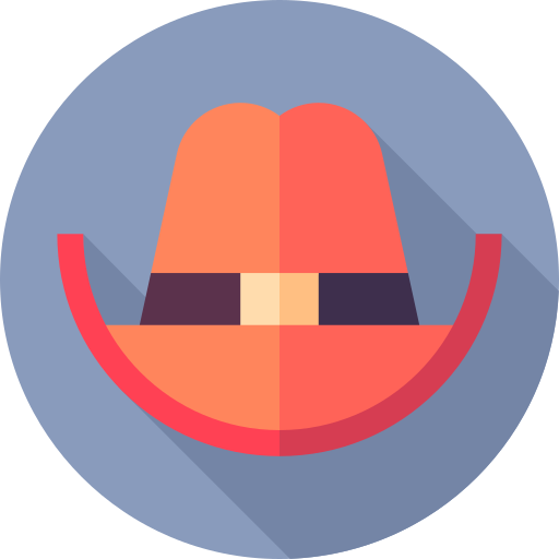 sombrero de vaquero icono gratis