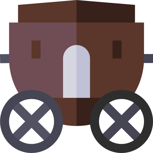 Carriage Basic Straight Flat icon