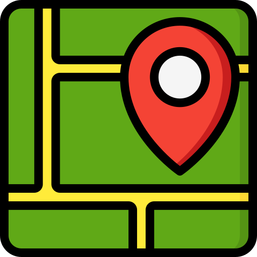 mapa icono gratis