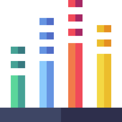 Sound bars Basic Straight Flat icon