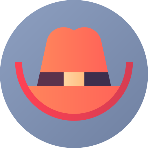 sombrero de vaquero icono gratis