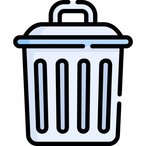 Trash can free icon
