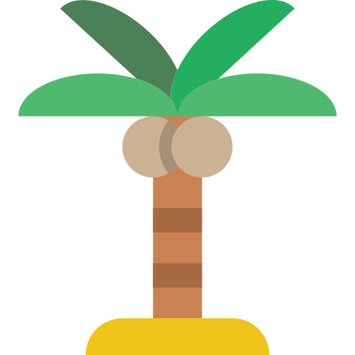 palmera icono gratis