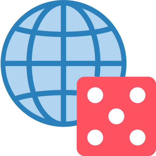 juegos de azar en línea icono gratis