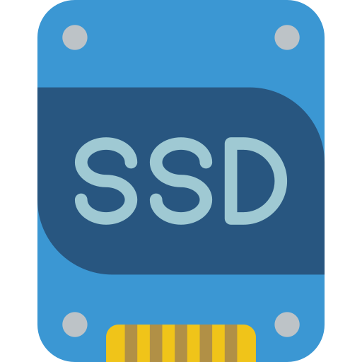 SSD de 512 GB: icono de: ilustración de stock 100088684