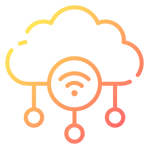 Cloud computing Good Ware Gradient icon