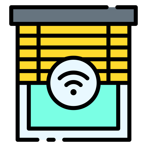 persiana inteligente icono gratis