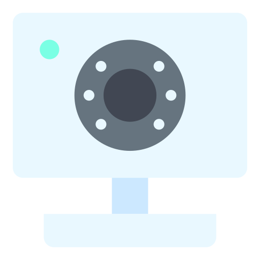 cámara web icono gratis